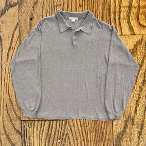 Vintage Michelob Light Beer Long Sleeve Polo Shirt